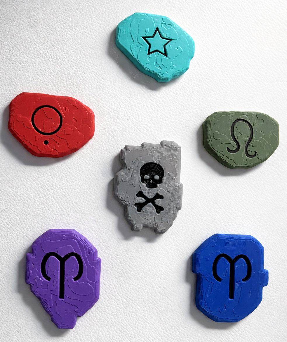 Rune Refrigerator Magnets