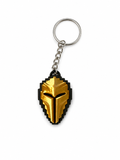 Tibia Golden Helmet Keychain