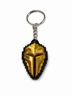 Tibia Golden Helmet Keychain