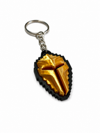 Tibia Golden Helmet Keychain